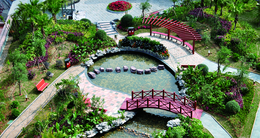 深圳·迈瑞总部大厦花园